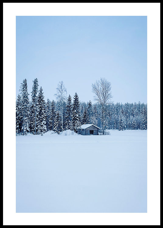 Suomen luonto talvimaisema juliste - UniquePosters